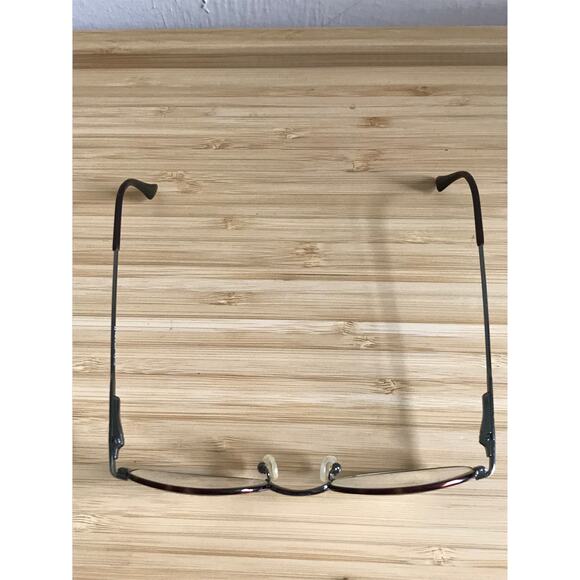 BROOKS BROTHER tortoise brown pewter 190 eyeglasses glasses frames - Picture 4 of 14